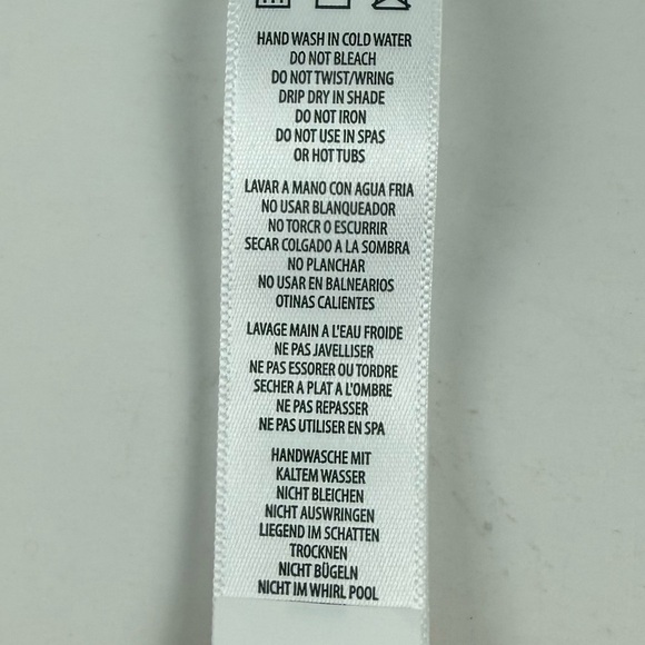 Coco Reef Bikini Bottom Womens Small Orange White Floral Side Tie Swim NWT - Picture 4 of 9